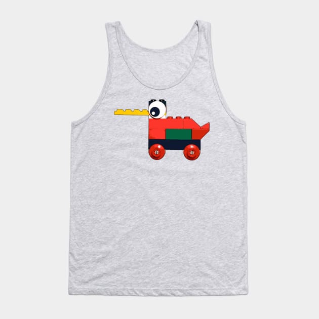 Brick Creations - Duck Tank Top by druscilla13